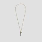 Kenneth Cole The Giving Keys Gold 'strength' Necklace - Antique Gold