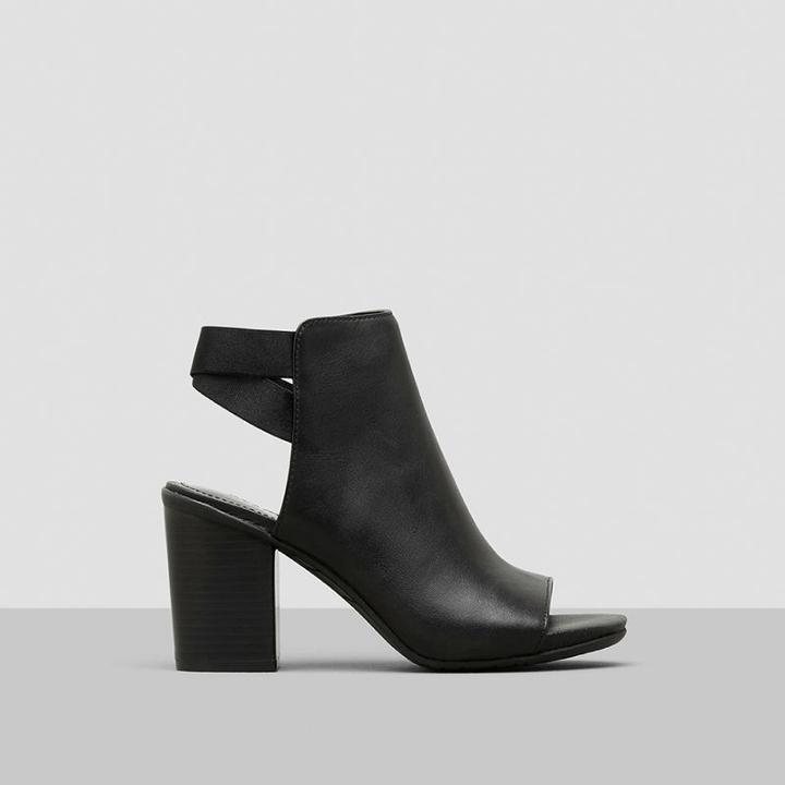 Reaction Kenneth Cole Fridah Fly Open Toe Heels - Lggage/cocoa