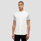 Reaction Kenneth Cole Mandarin Collar Button-front Shirt - White