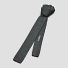 Kenneth Cole New York Black Solid Knit Tie - Black