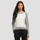Kenneth Cole New York Back Zipper Pullover Sweater - Htr Gr/svr B