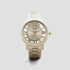 Kenneth Cole New York Silvertone Transparent Stainless Steel Link Watch - Neutral