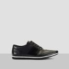 Kenneth Cole New York Take Notice Burnished Leather Sneaker - Black
