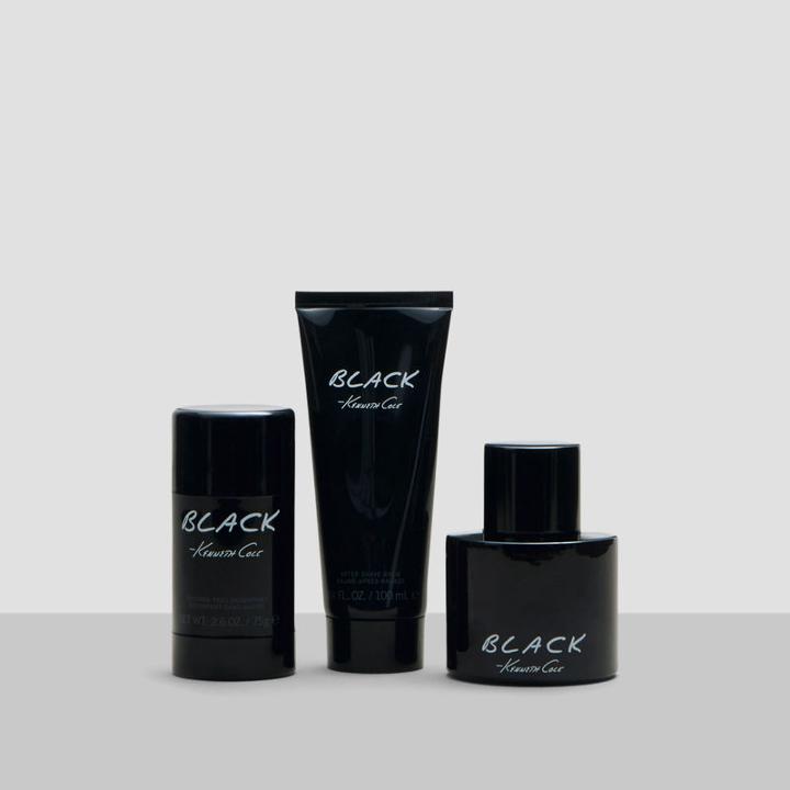 Kenneth Cole New York Black For Him Fragrance Three Piece Set - Neutral