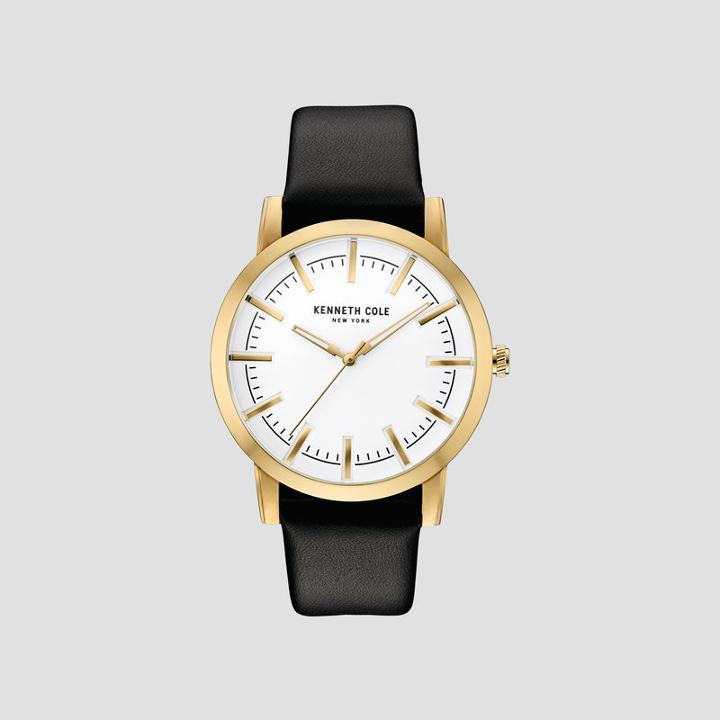Kenneth Cole New York Gold-tone Quartz Movement Watch - Neutral