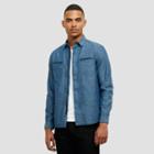 Kenneth Cole New York Long-sleeve Shirt Jacket - Indigo