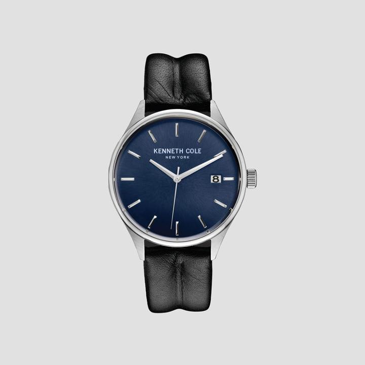 Kenneth Cole New York Silver-tone Three Hand Watch - Neutral