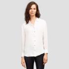 Kenneth Cole Black Label Long-sleeve Button-front Top - Deepmarine