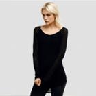 Kenneth Cole New York Long-sleeve Layered Tee - Black