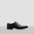 Kenneth Cole New York Chief Council Leather Shoe - Black