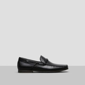 Reaction Kenneth Cole Nick-name Leather Loafer - Black