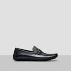Kenneth Cole New York In Theme Leather Driver - Black