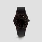Kenneth Cole New York Black Silicone Strap Watch - Neutral