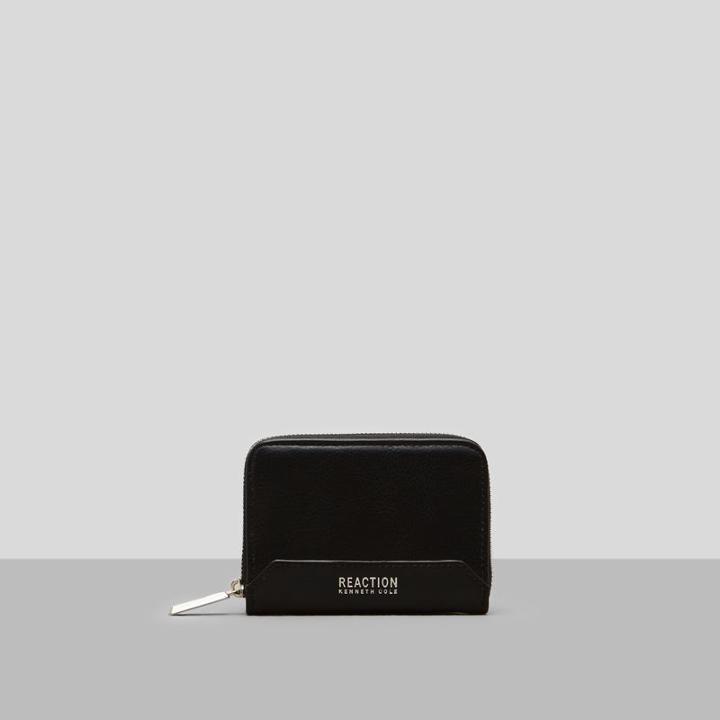 Reaction Kenneth Cole Jasmine Zip-around Wallet - White Sand