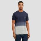 Kenneth Cole New York Dip Dye T-shirt - Navy