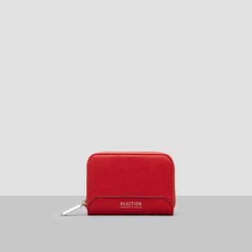 Reaction Kenneth Cole Jasmine Zip-around Wallet - Haute Red