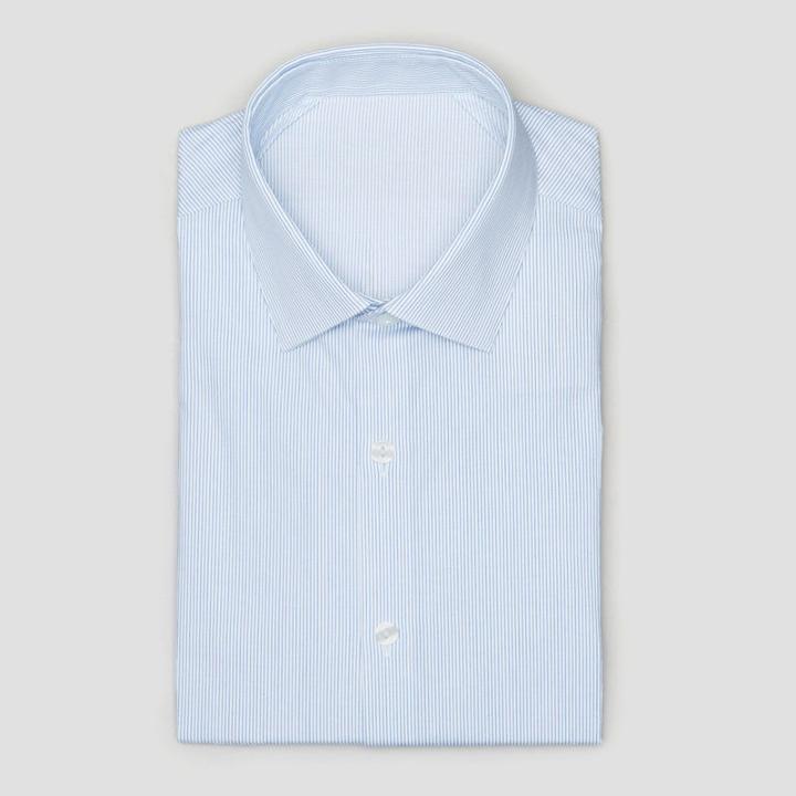 Reaction Kenneth Cole Techni-cole Slim Fit Striped Dress Shirt - Medieval
