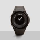 Kenneth Cole New York Connect Smart Watch With Black Silicone Strap - Neutral