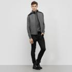 Kenneth Cole New York Woven Quilt Vest - Chrcl Htr Cb