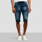 Kenneth Cole New York Slim-fit Denim Short - Indigo