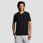 Kenneth Cole New York V-neck Slub T-shirt - Harvest