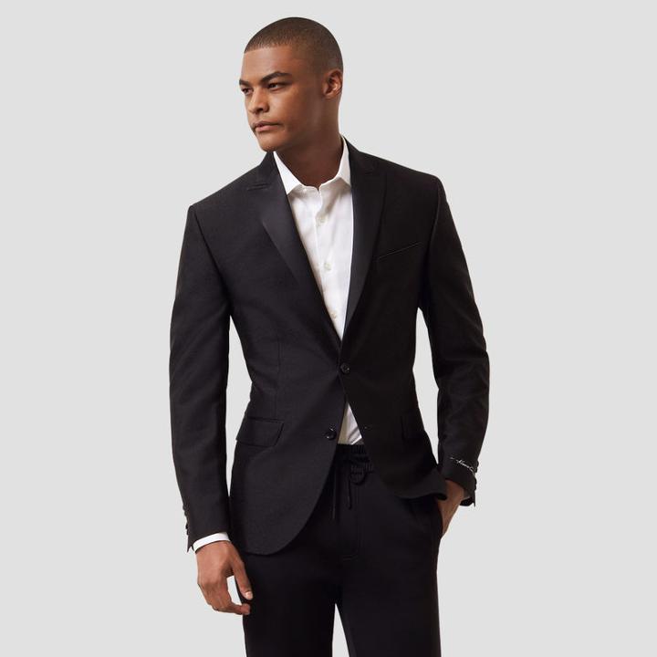 Kenneth Cole New York Evening Suit Jacket - Black