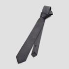 Kenneth Cole New York Silk Solid Tie - Black