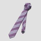 Kenneth Cole New York Tonal Bar Stripe Tie - Purple