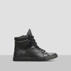 Kenneth Cole New York Double Play Leather Sneaker - Black