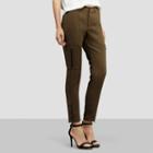 Kenneth Cole Black Label Skinny Cargo Pant - Moss