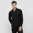 Kenneth Cole New York Blackwatch Check Flannel Shirt - Juniper Cmbo