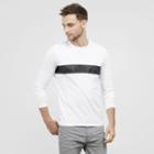 Reaction Kenneth Cole Color Block Mesh Henley - White