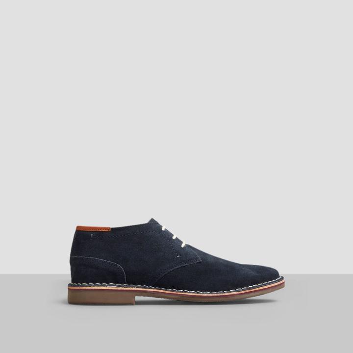 Reaction Kenneth Cole Desert Sun Suede Shoe - Navy