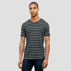 Kenneth Cole New York Marled Stripe T-shirt - Indigo