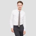 Kenneth Cole New York Textured Knit Tie - Gray