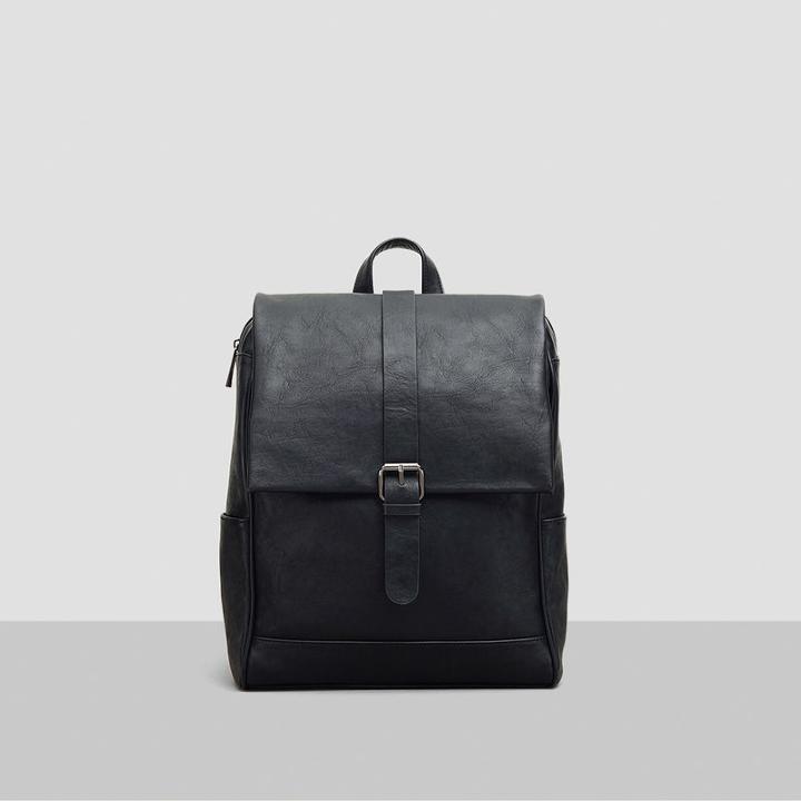 Reaction Kenneth Cole Flapover Backpack - Black