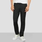 Kenneth Cole New York Slim-fit Coated Jean - Black