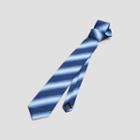 Reaction Kenneth Cole Shaded Cotton Stripe Tie - Navy