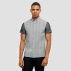 Kenneth Cole New York Short Sleeve Color Block Shirt - Black