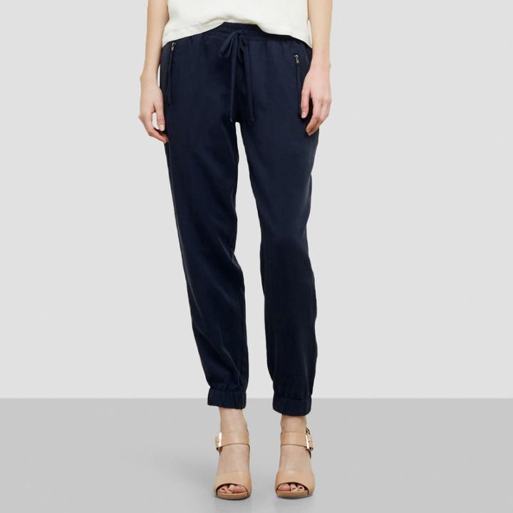 Kenneth Cole New York Tencel Jogger Pant - Deep Marine