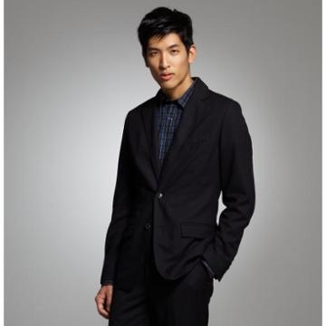 Kenneth Cole Reaction Textured Stripe Blazer - Men's - Navy