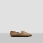 Reaction Kenneth Cole Bare Foot Faux Leather Flat - Shoes - Stone