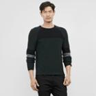Kenneth Cole New York Wool-blend Color Block Sweater - Juniper