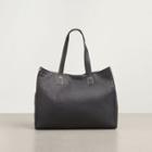 Kenneth Cole New York Mercer Leather Tote - Rust