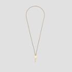 Kenneth Cole The Giving Keys Gold 'inspire' Necklace - Antique Gold