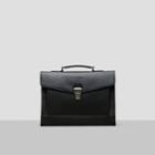 Kenneth Cole New York Saffiano Leather Document Case - Black