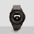 Kenneth Cole New York Connect Smart Watch With Grey Silicone Strap - Neutral