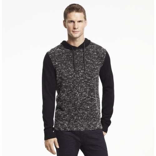 Kenneth Cole New York Long-sleeved Marled Hoodie
