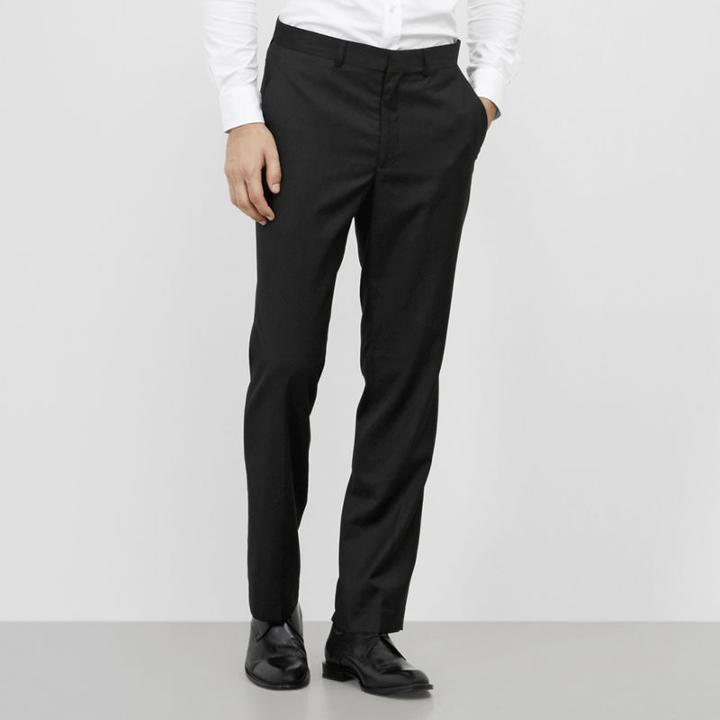 Reaction Kenneth Cole Slim-fit Suit Pant - Black