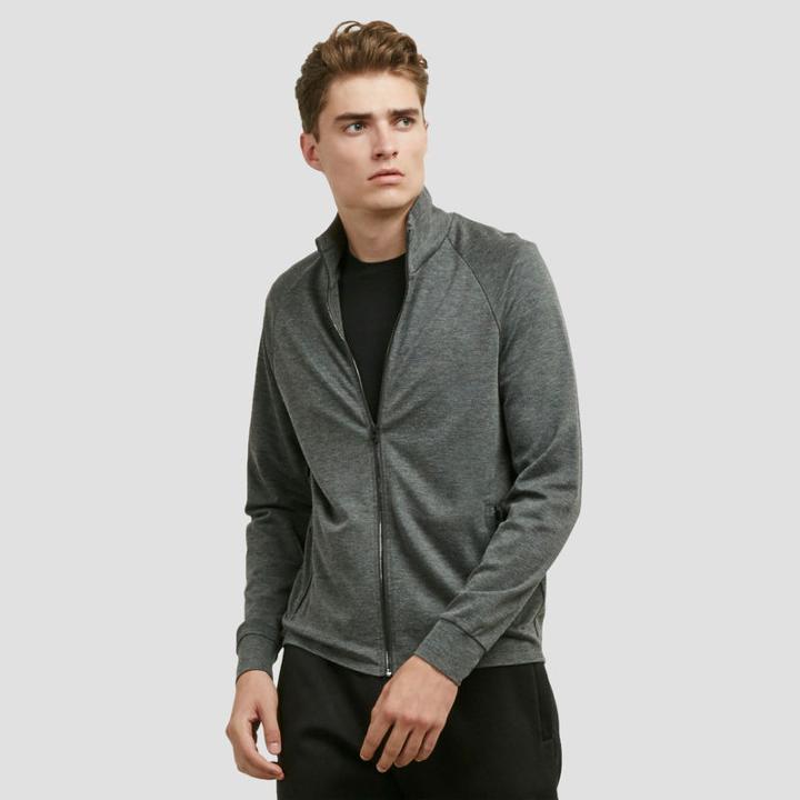 Kenneth Cole New York Full Zip-front Jacket - Flannel Heat